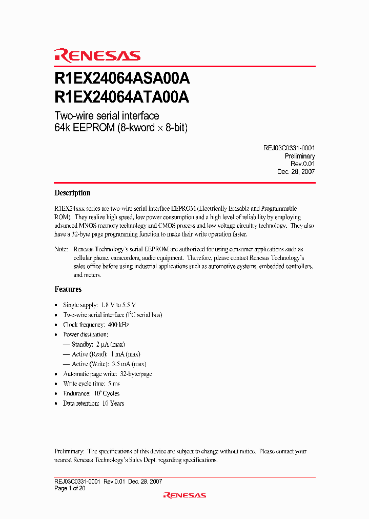 R1EX24064ASA00A_4491911.PDF Datasheet