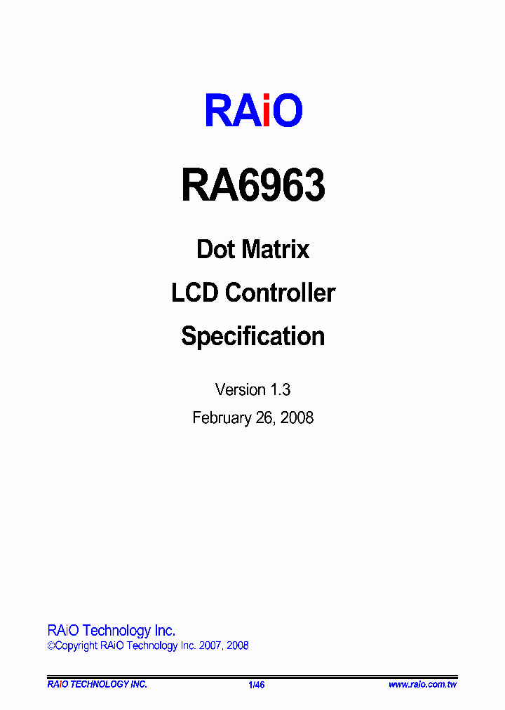 RA6963_4809992.PDF Datasheet