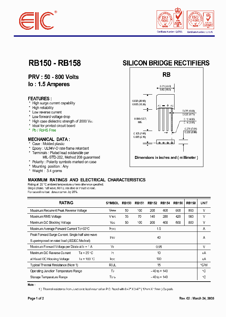 RB15005_4919805.PDF Datasheet