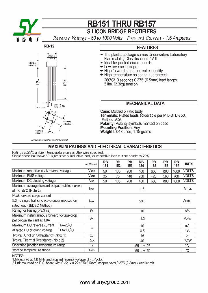 RB156_4575324.PDF Datasheet