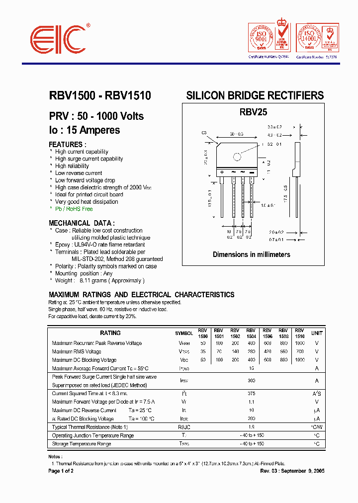 RBV150005_4918950.PDF Datasheet
