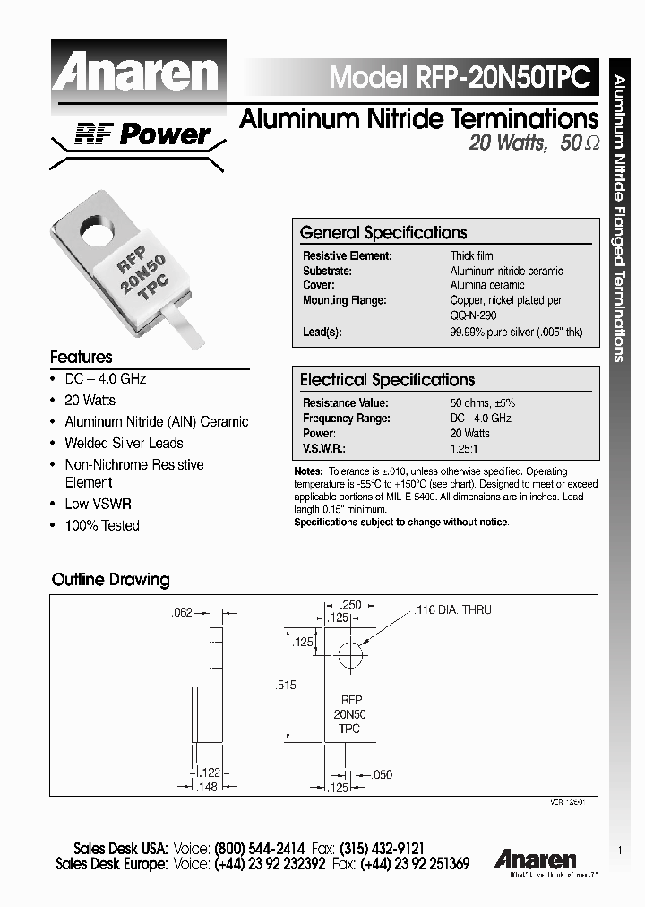 RFP-20N50TPC_4175695.PDF Datasheet