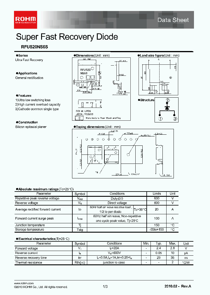 RFUS20NS6S_4624347.PDF Datasheet