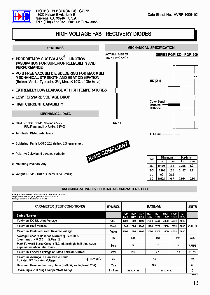 RGP1500_4629969.PDF Datasheet