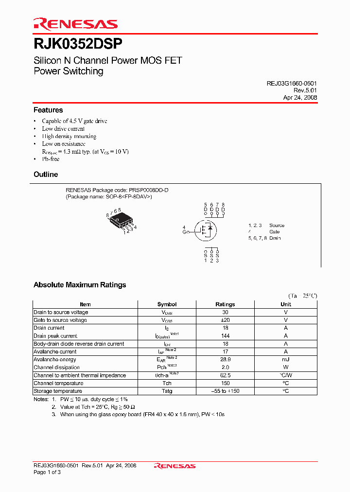 RJK0352DSP-00-J0_4252151.PDF Datasheet