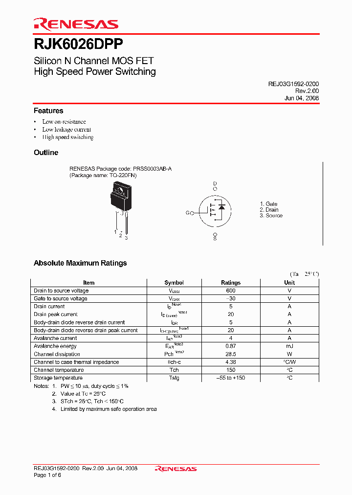 RJK6026DPP_4378334.PDF Datasheet