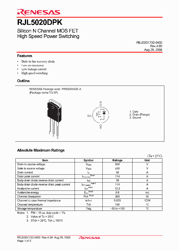 RJL5020DPK_4236779.PDF Datasheet