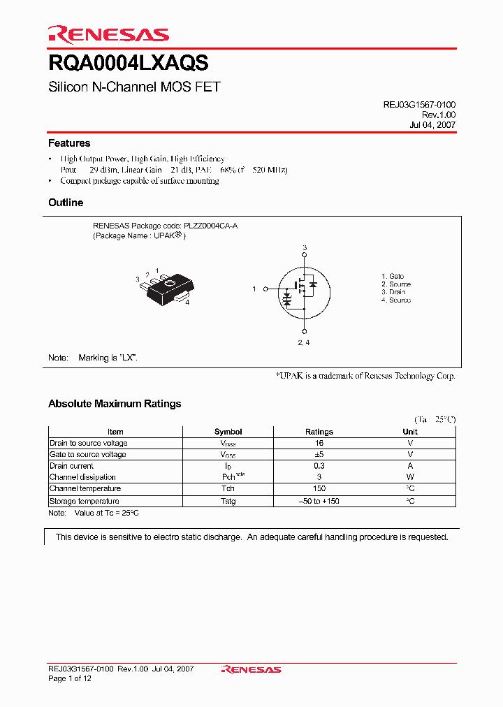 RQA0004LXTL-E_4286601.PDF Datasheet
