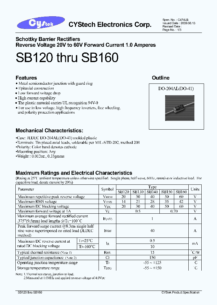SB150_4742744.PDF Datasheet
