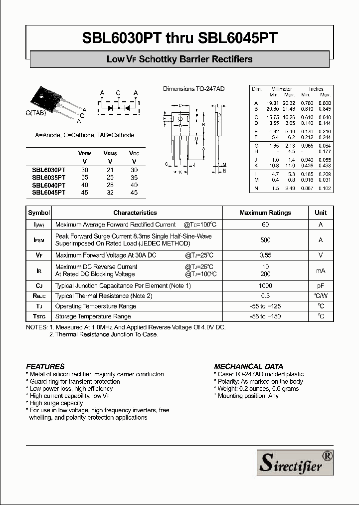 SBL6030PT_4190824.PDF Datasheet