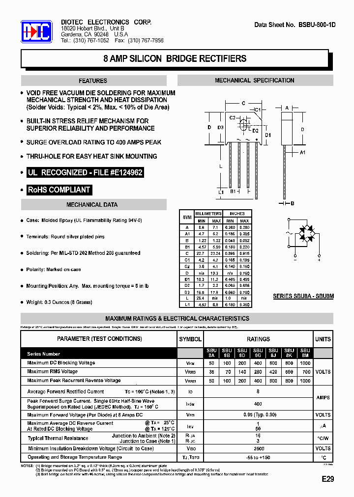 SBU8A_4487795.PDF Datasheet