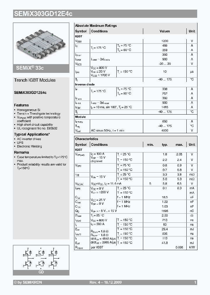 SEMIX303GD12E4C_4688070.PDF Datasheet