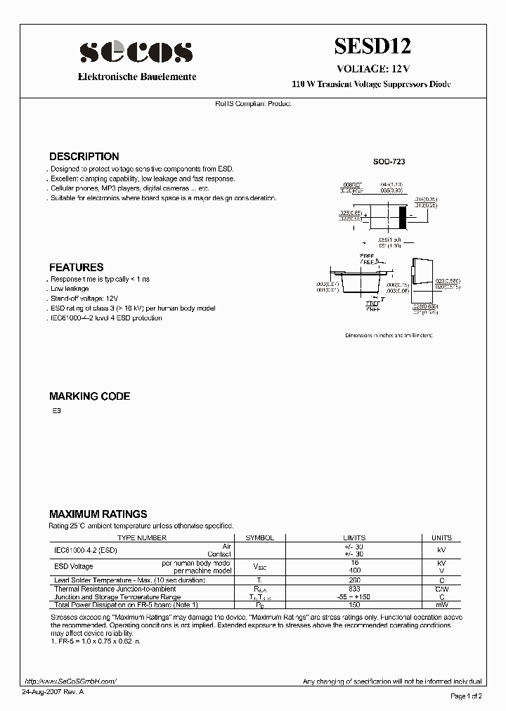 SESD12_4658934.PDF Datasheet