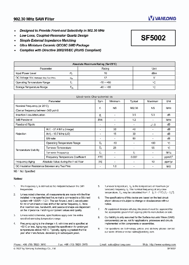 SF5002_4438580.PDF Datasheet