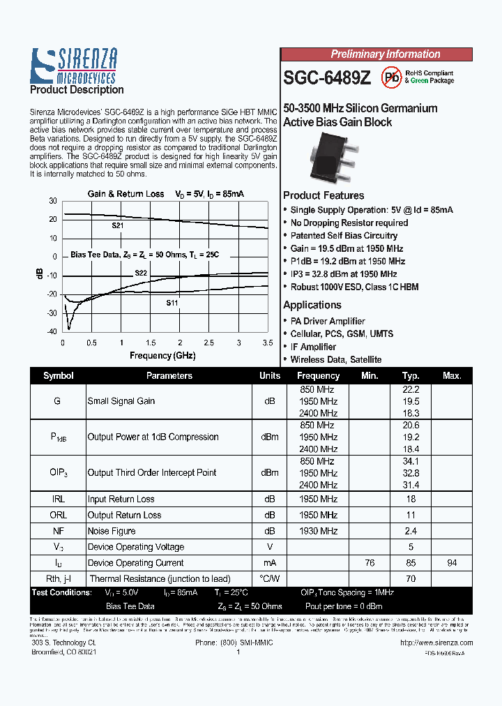 SGC-6489Z_4291354.PDF Datasheet