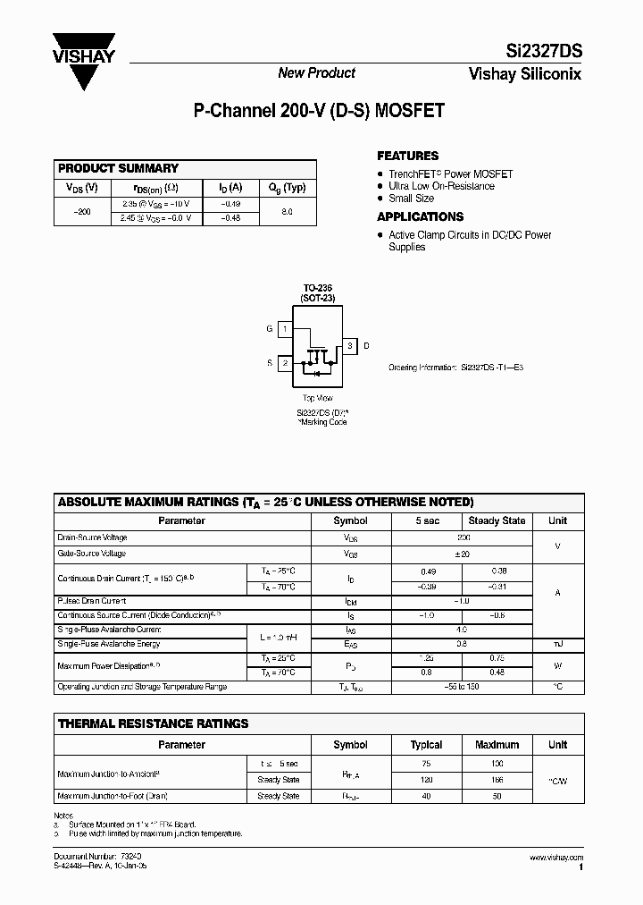 SI2327DS_4302388.PDF Datasheet