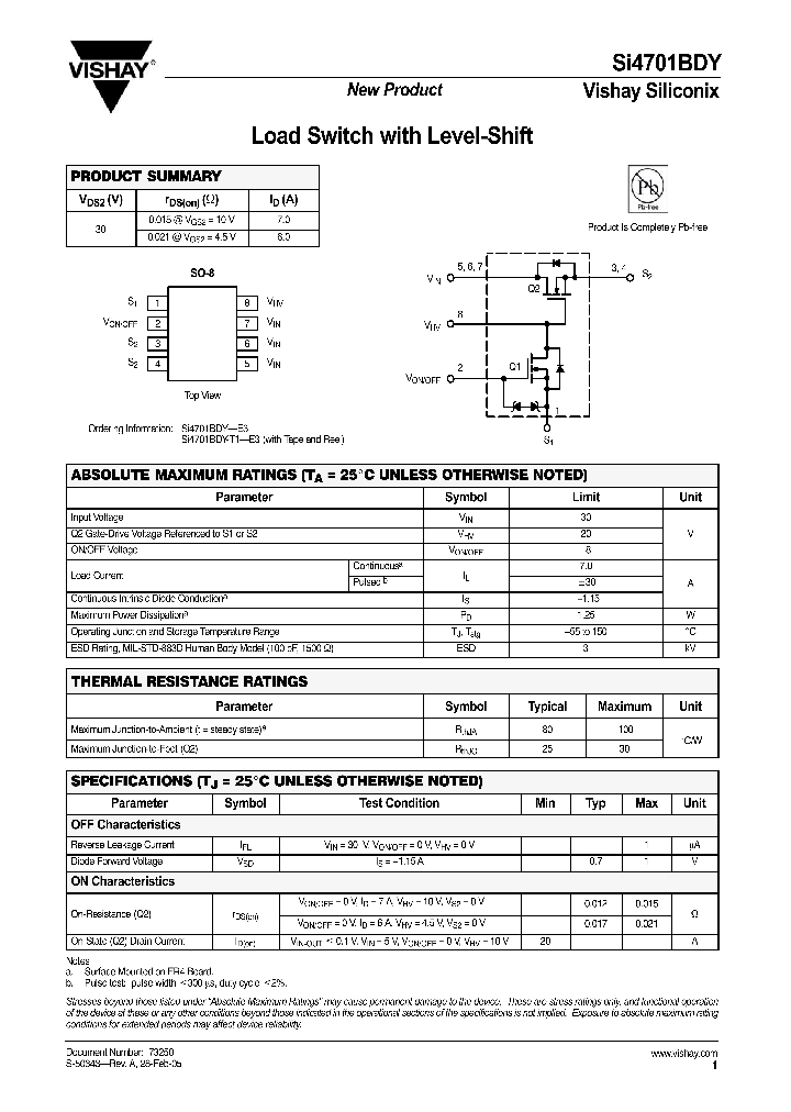 SI4701BDY-E3_4534994.PDF Datasheet