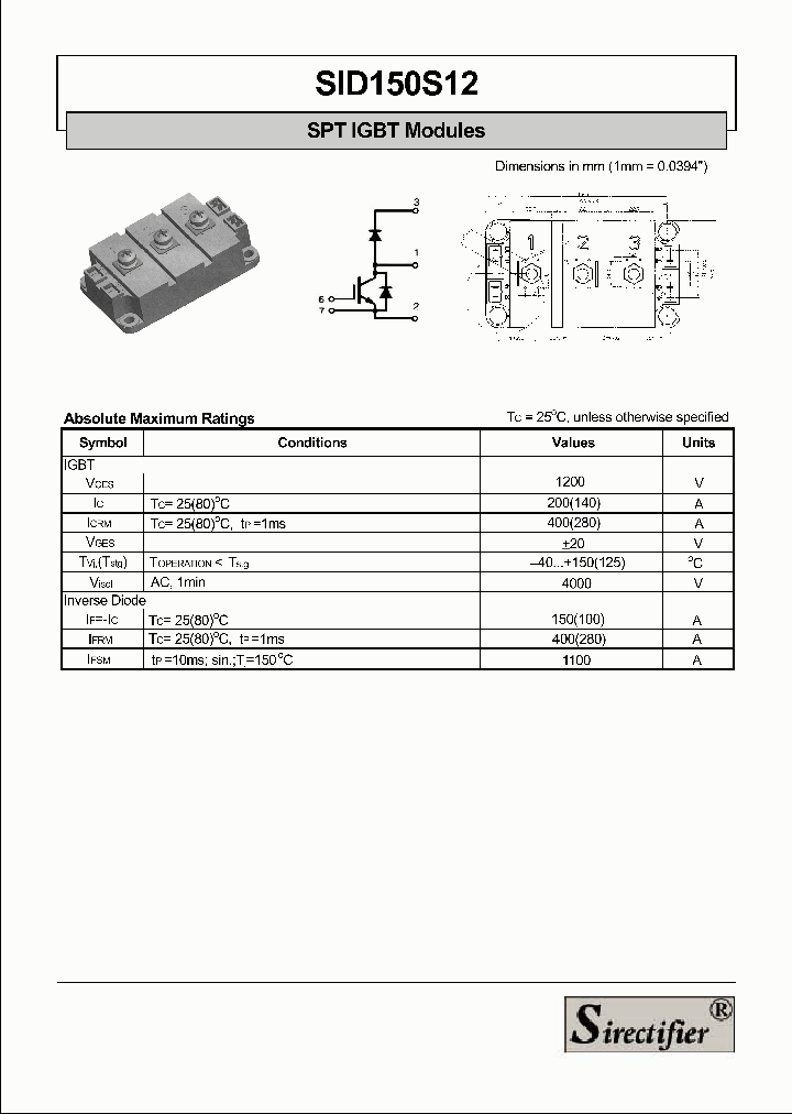 SID150S12_4193794.PDF Datasheet