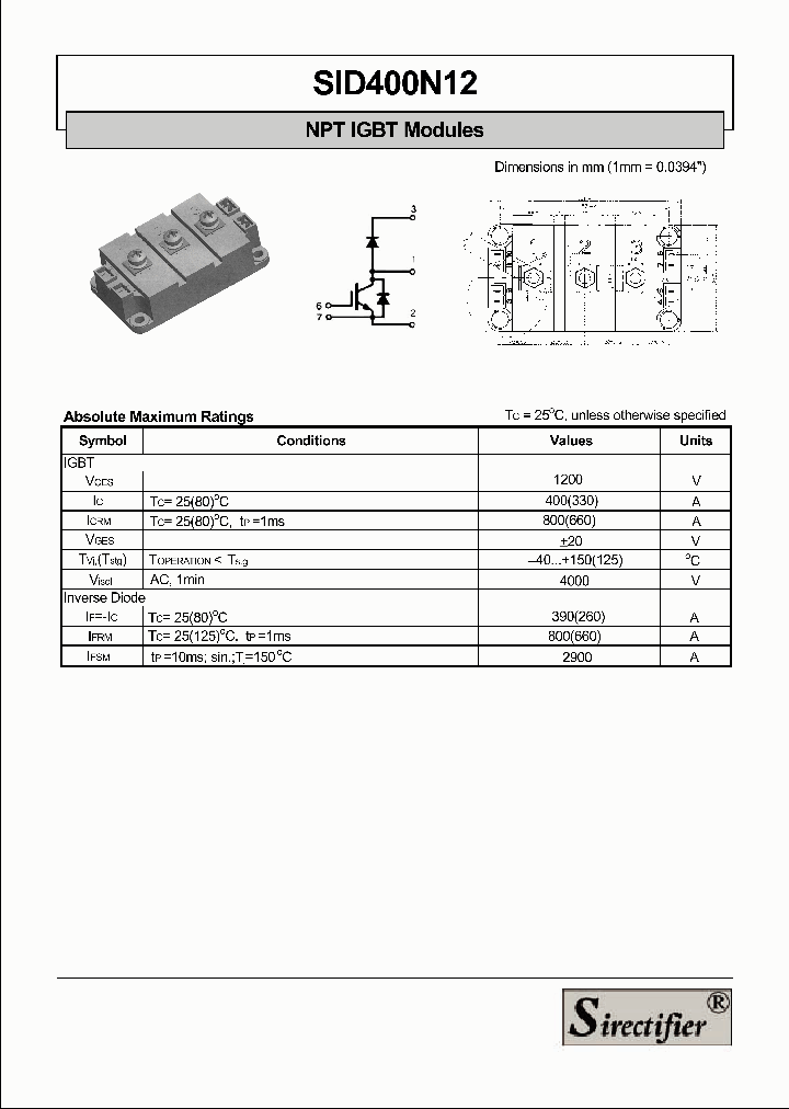 SID400N12_4373769.PDF Datasheet