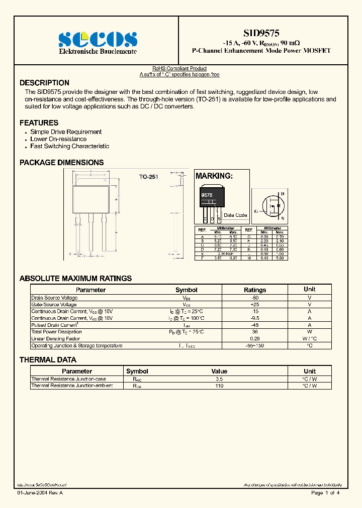 SID9575_4462297.PDF Datasheet