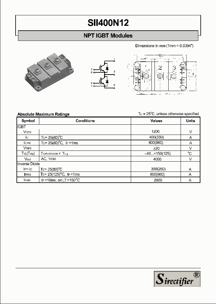 SII400N12_4358983.PDF Datasheet