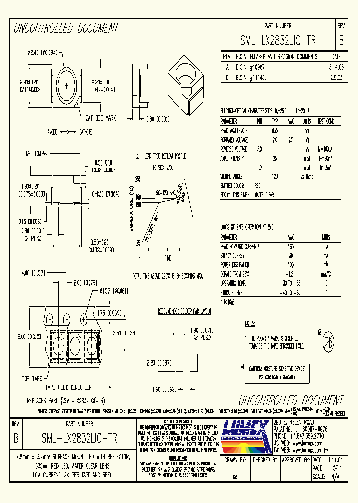 SML-LX2832LIC-TR_4554292.PDF Datasheet