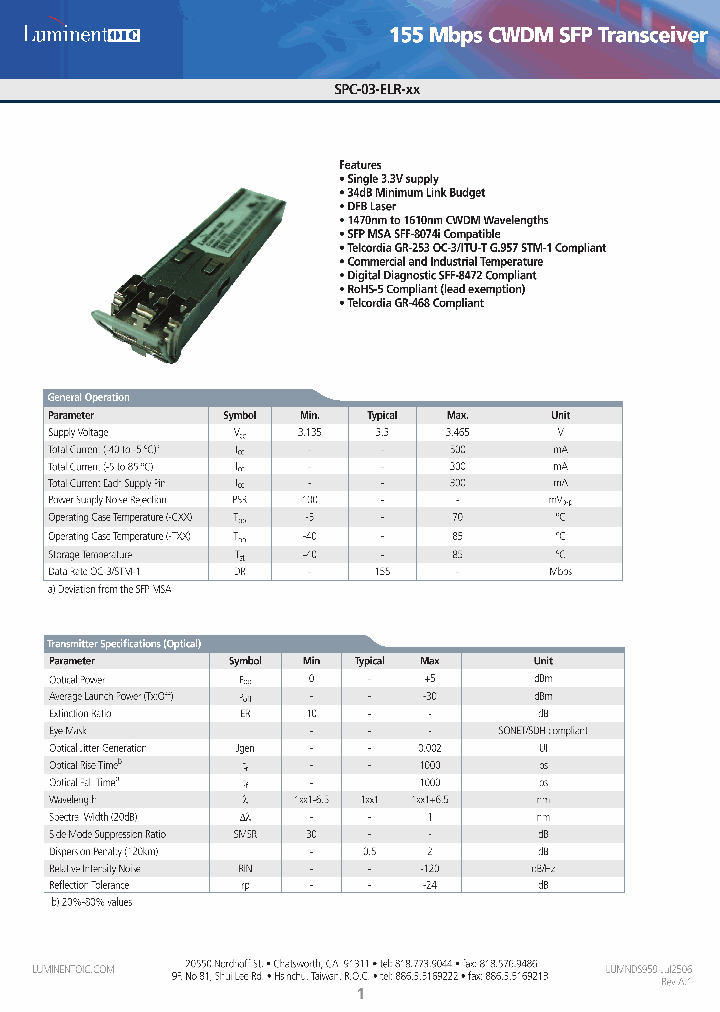 SPC-03-ELR-61TDA_4499320.PDF Datasheet