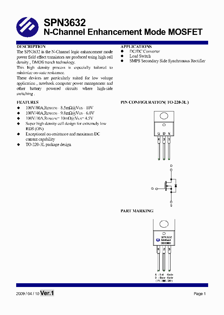 SPN3632T220TGB_4815177.PDF Datasheet