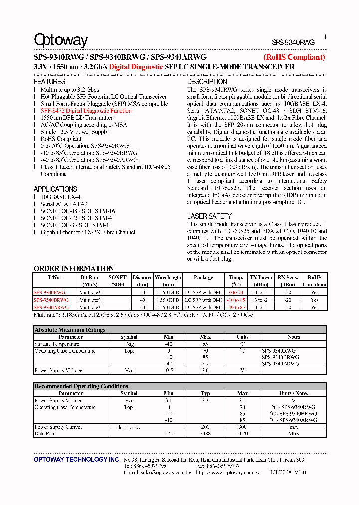SPS-9340ARWG_4552255.PDF Datasheet