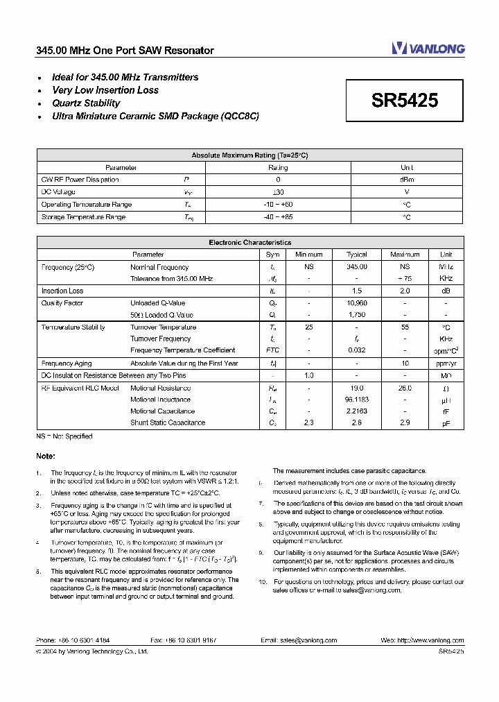 SR5425_4464913.PDF Datasheet