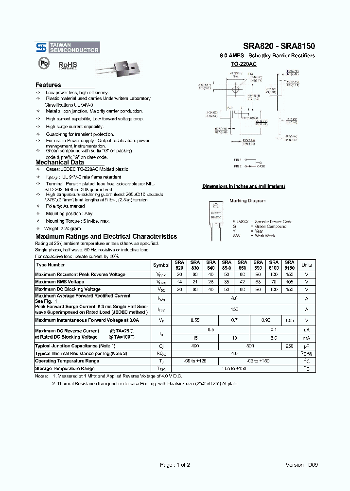 SRA8150_4687519.PDF Datasheet