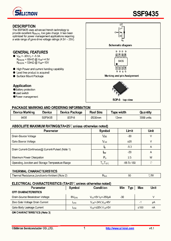 SSF9435_4648261.PDF Datasheet