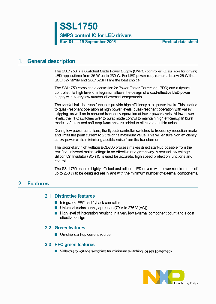 SSL1750_4271997.PDF Datasheet