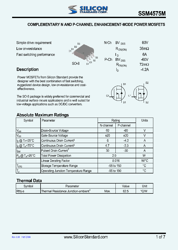 SSM4575M_4597112.PDF Datasheet