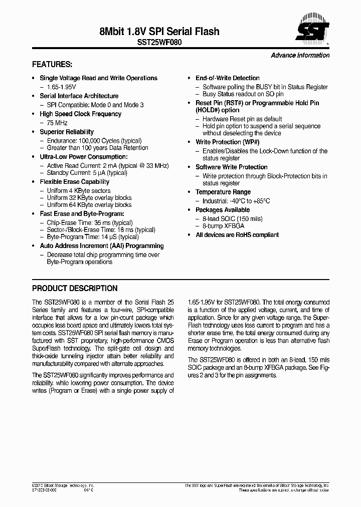 SST25WF080-75-4I-SAF_4918735.PDF Datasheet