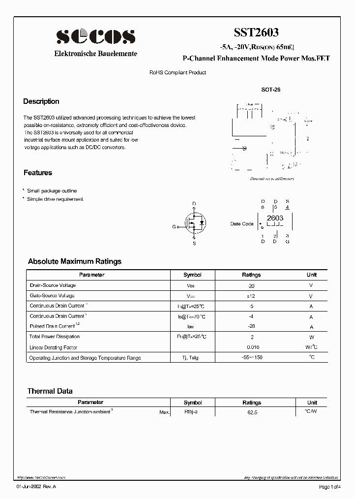 SST2603_4456559.PDF Datasheet