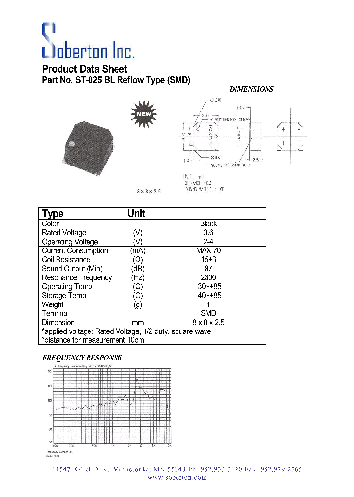 ST-025BL_4680265.PDF Datasheet