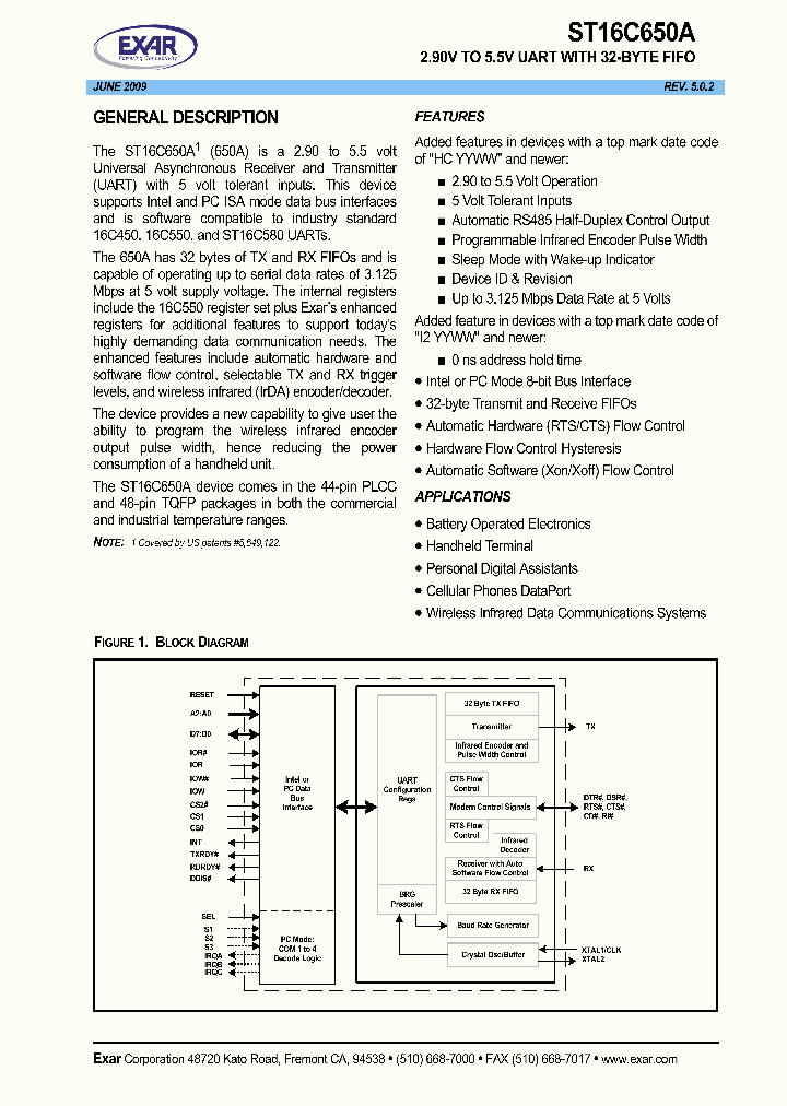 ST16C650A09_4575964.PDF Datasheet