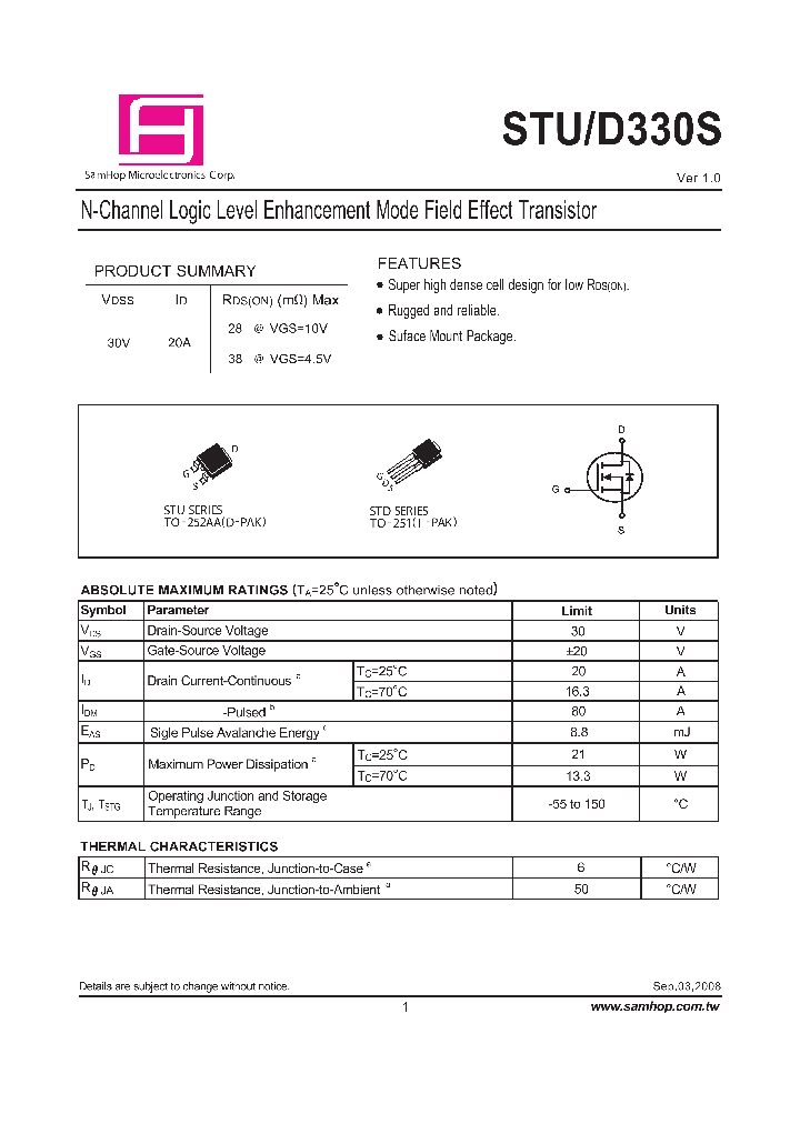 STD330S_4348349.PDF Datasheet