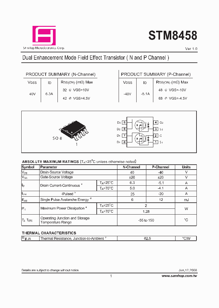 STM8458_4356450.PDF Datasheet