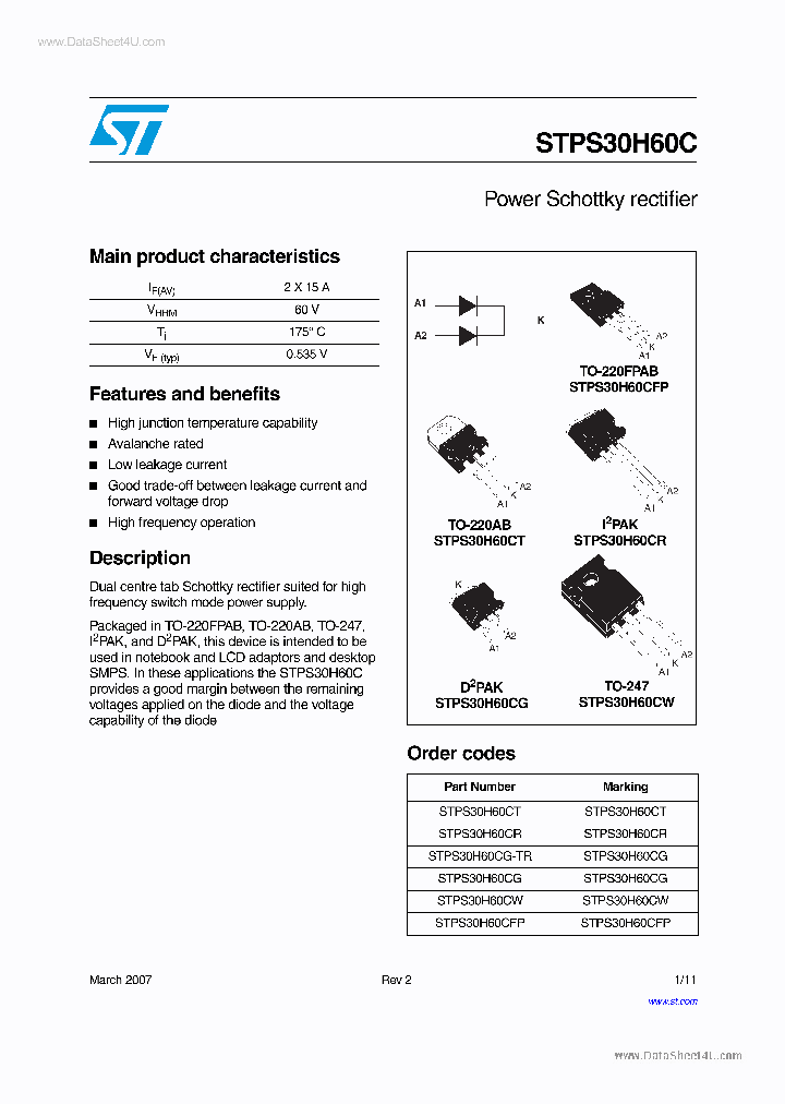 STPS30H60C_4690861.PDF Datasheet