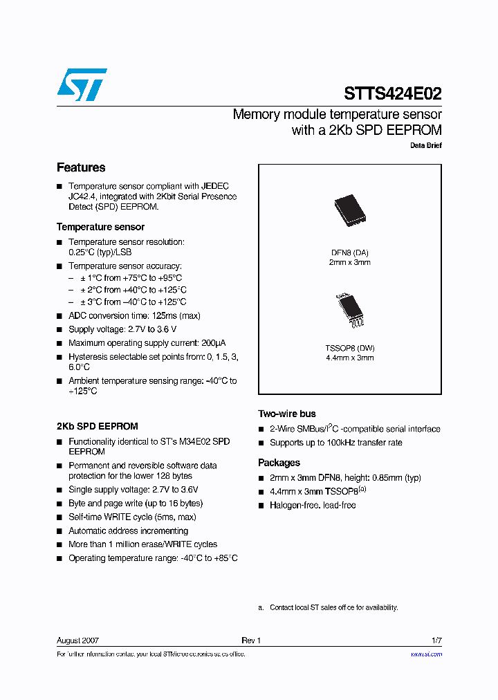 STTS424E02BDA6E_4198896.PDF Datasheet