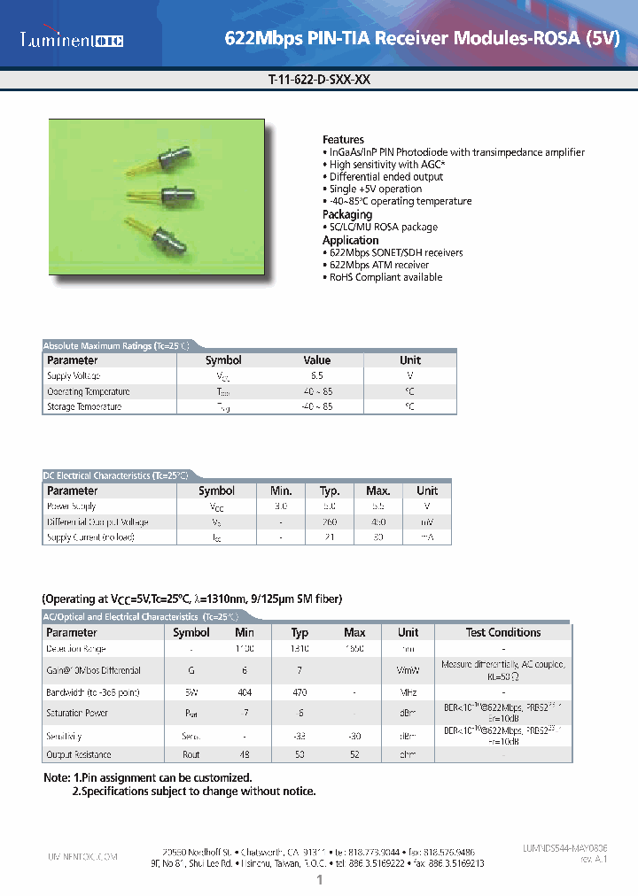 T-11-622-D-SMU-G5_4581224.PDF Datasheet