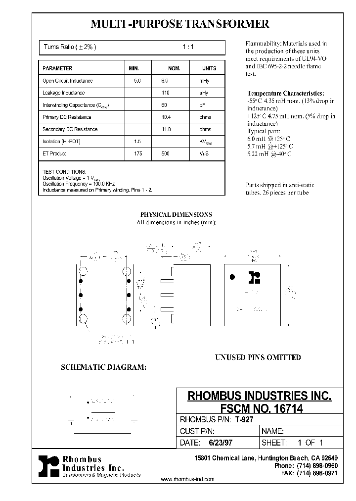 T-927_4821864.PDF Datasheet