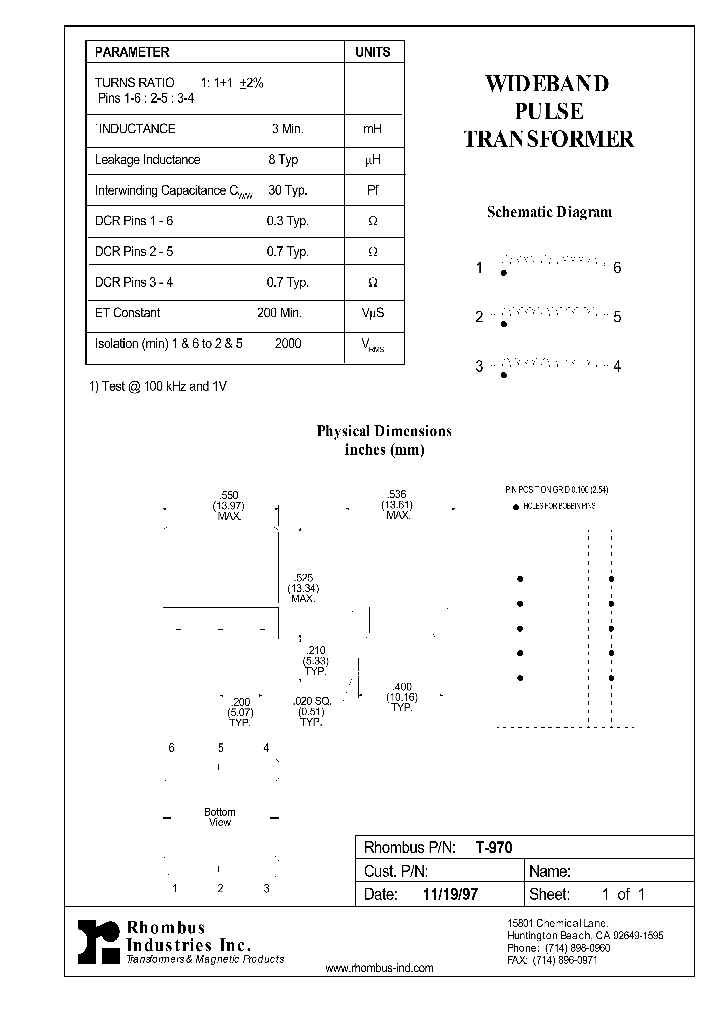 T-970_4819262.PDF Datasheet