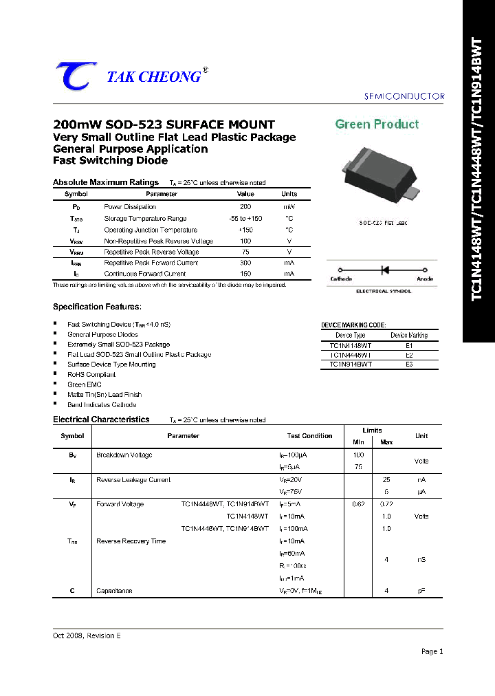 TC1N4148WT_4378509.PDF Datasheet