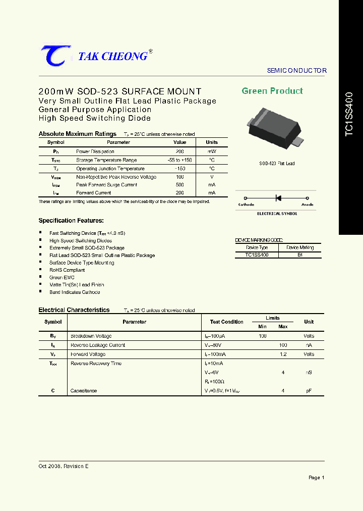 TC1SS400_4301105.PDF Datasheet