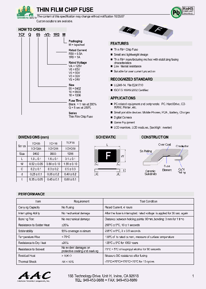 TCFQ16-V2-R501R0M_4666365.PDF Datasheet