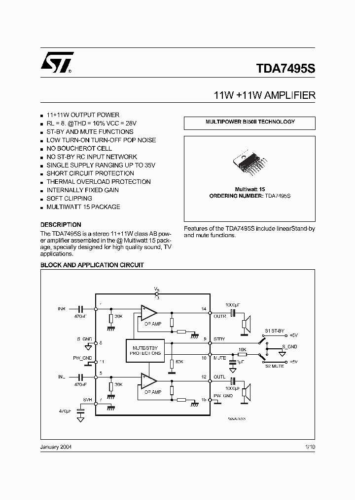 TDA7495S04_4220368.PDF Datasheet