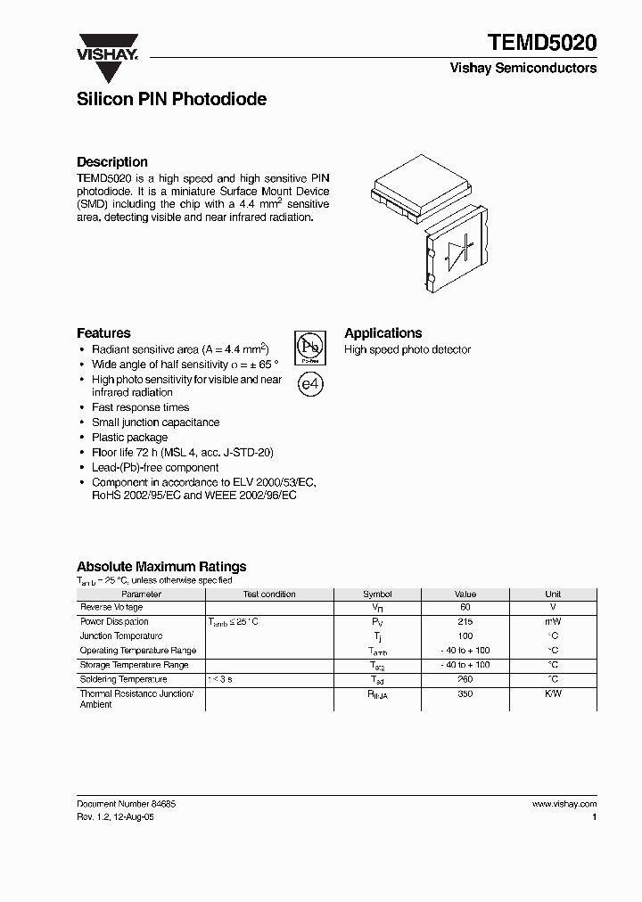 TEMD5020_4669372.PDF Datasheet